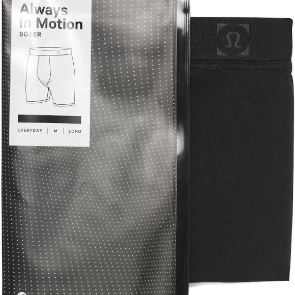 Lululemon Athletica Men's Black Always In Motion Boxer Briefs - Picture 5 of 7